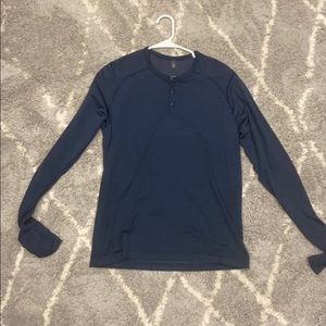Lululemon Metal Vent Tech Long Sleeve Henley 2.0